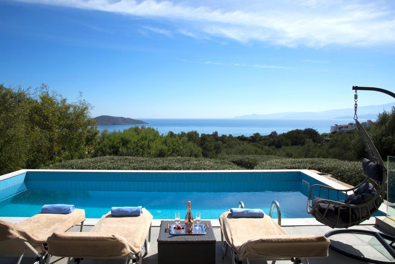 Villa Panorama Elounda  Luaran gambar