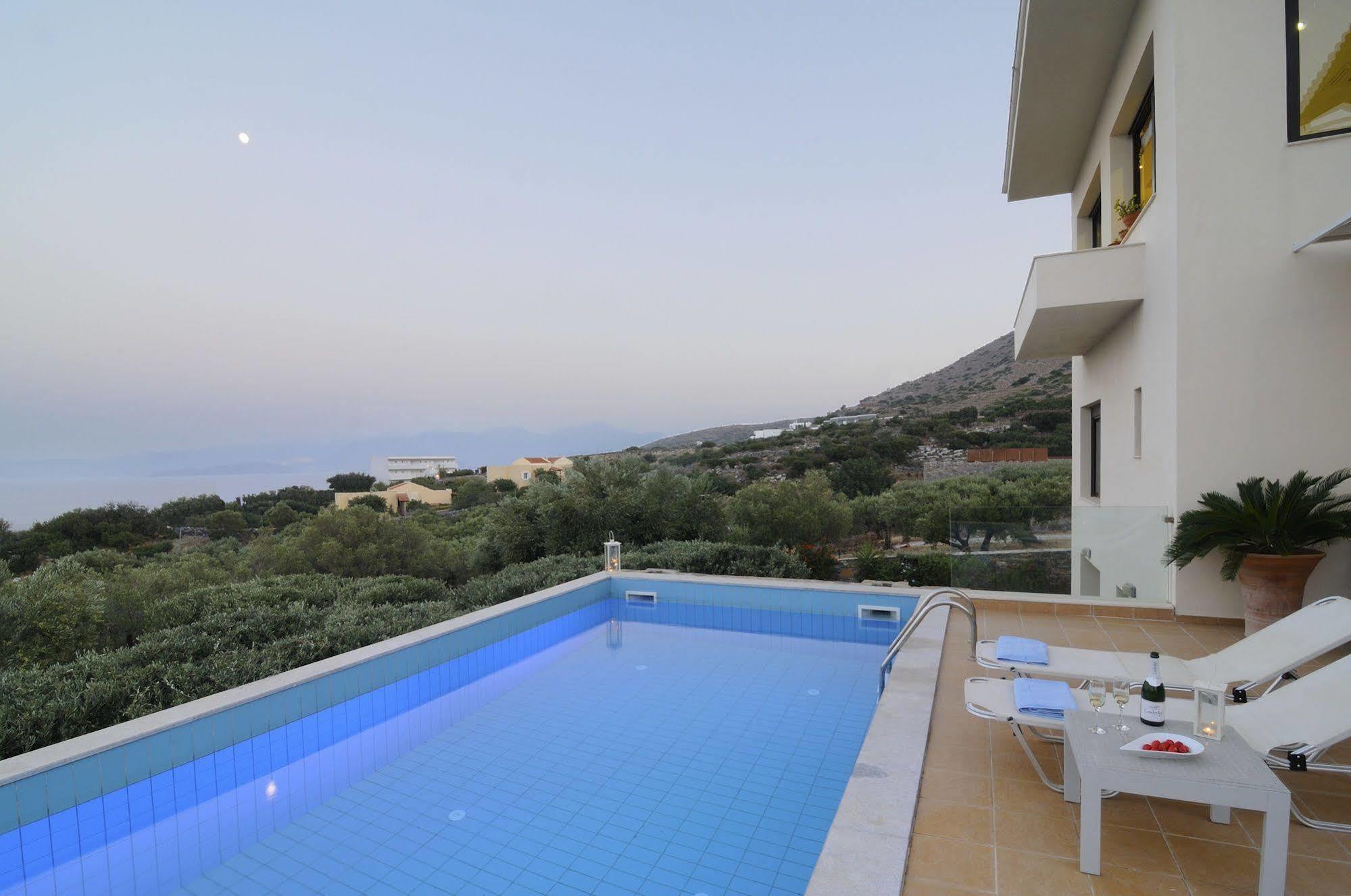 Villa Panorama Elounda  Luaran gambar