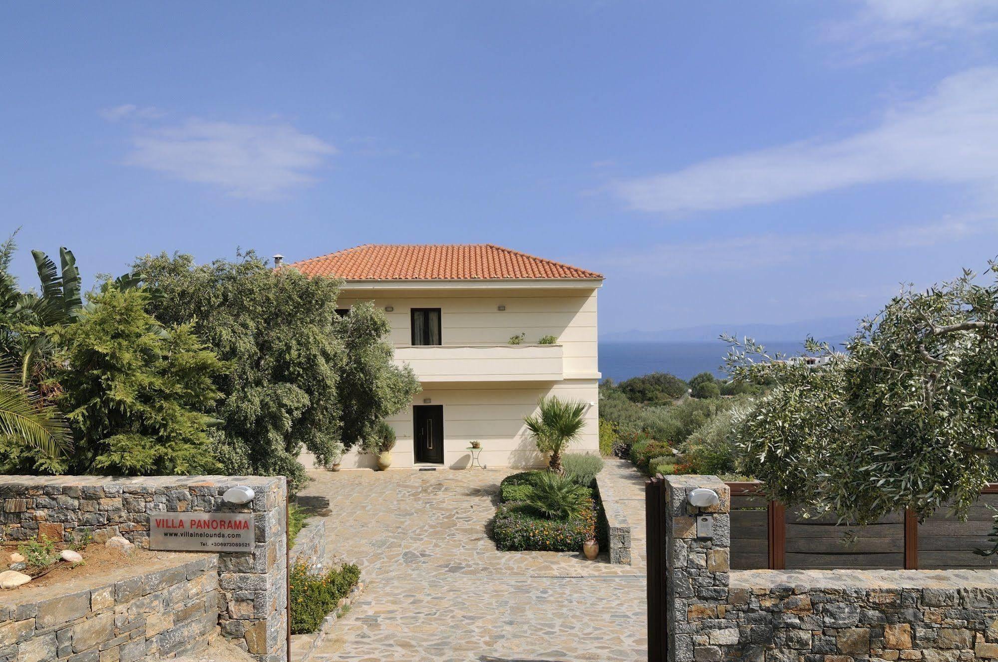 Villa Panorama Elounda  Luaran gambar